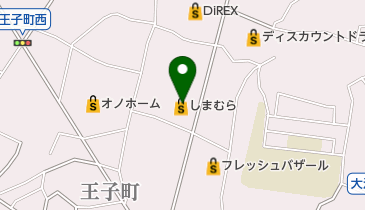 しまむら 小野王子店の地図画像