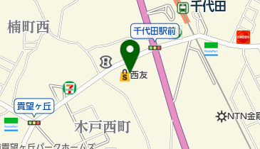 しまむら 西友千代田店の地図画像