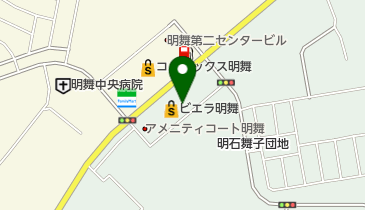 しまむら ビエラ明舞店の地図画像