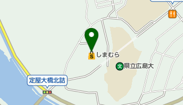 しまむら三原店の地図画像