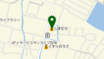 しまむら 田寺店の地図画像