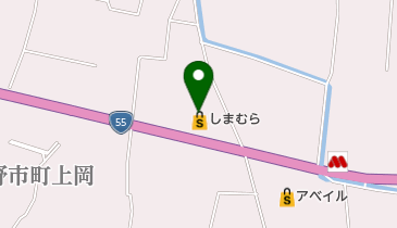 しまむら 野市店の地図画像