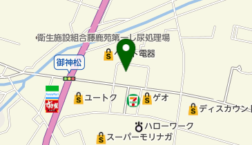 しまむら 鹿島店の地図画像