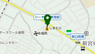 しまむら 新宮店の地図画像