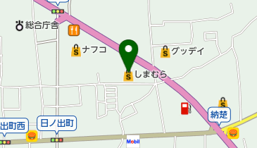 しまむら 八女店の地図画像