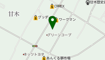 しまむら 甘木店の地図画像