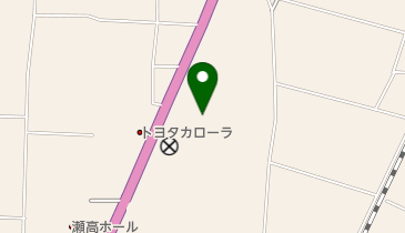 しまむら 瀬高店の地図画像