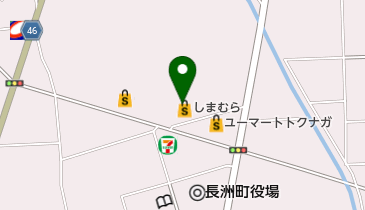 しまむら 長洲店の地図画像