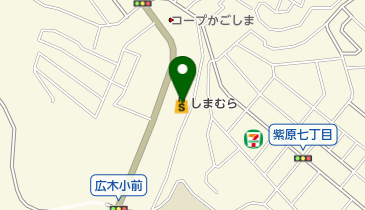 しまむら 田上店の地図画像