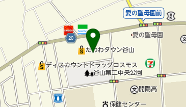 しまむら 谷山店の地図画像