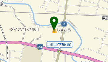 しまむら 小川店の地図画像