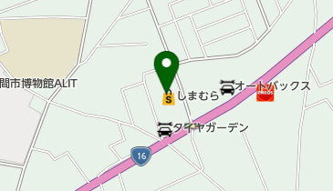 しまむら 宮寺店の地図画像