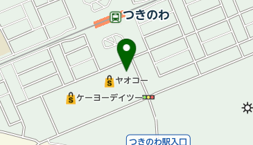 しまむら つきのわ店の地図画像
