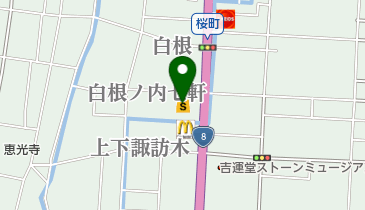 しまむら 白根店の地図画像