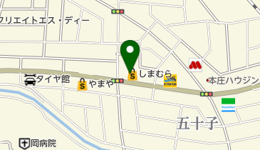 しまむら 本庄店の地図画像