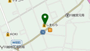 しまむら 宮元町店の地図画像