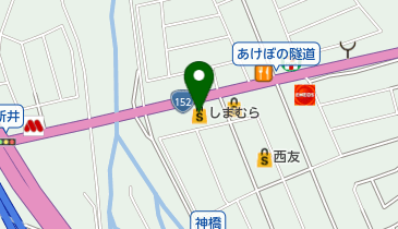 しまむら 茅野店の地図画像