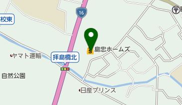 しまむら ホームズ昭島店の地図画像