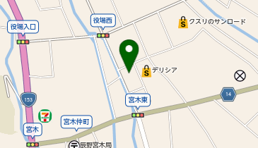 しまむら 辰野店の地図画像