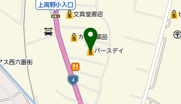 バースデイ 幸手店の地図画像
