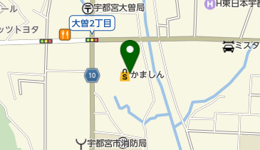 バースデイ 大曽店の地図画像