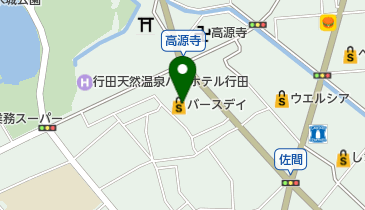 バースデイ 行田店の地図画像