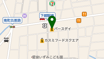 バースデイ 下館店の地図画像
