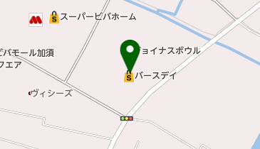 バースデイ ビバモール加須店の地図画像