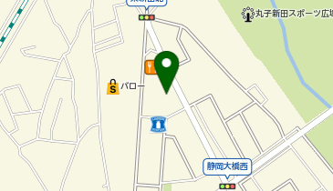 バースデイ 東新田店の地図画像