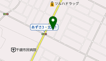 バースデイ 千歳店の地図画像