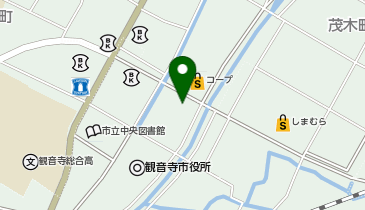 バースデイ 観音寺店の地図画像