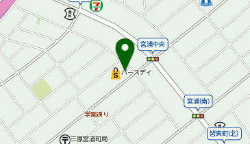 バースデイ 三原店の地図画像