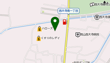 バースデイ 西大寺店の地図画像
