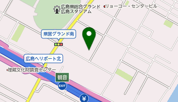 バースデイ 観音新町店の地図画像