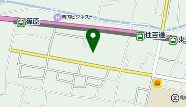 バースデイ 南国店の地図画像