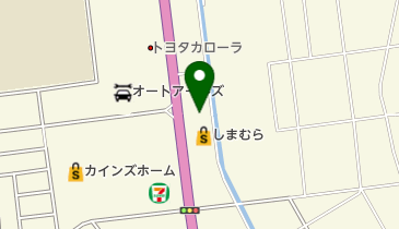 バースデイ 古川店の地図画像