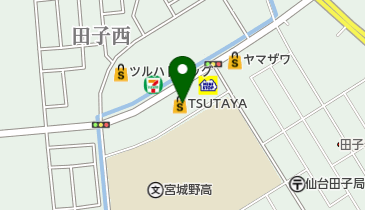 バースデイ 田子店の地図画像