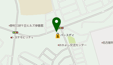 バースデイ みよし店の地図画像