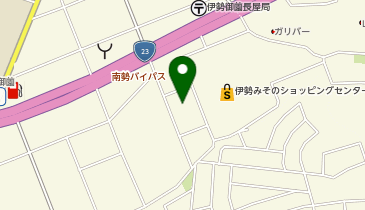 バースデイ 伊勢みそのSC店の地図画像