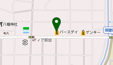 バースデイ 各務原店の地図画像