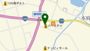 バースデイ 七尾店の地図画像