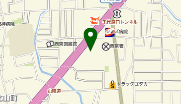 バースデイ 西友桂店の地図画像