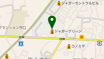 バースデイ ジャガータウン店の地図画像