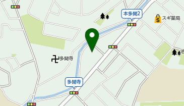 バースデイ 本多聞店の地図画像