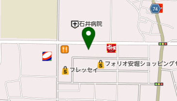 バースデイ フォリオ安堀店の地図画像
