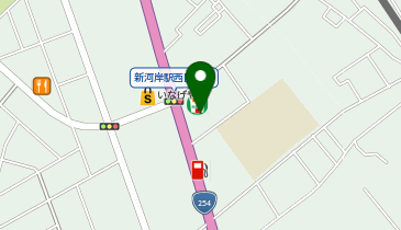 バースデイ 新河岸店の地図画像
