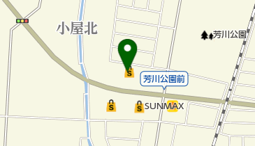 バースデイ 芳川店の地図画像