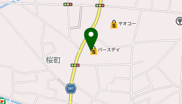 バースデイ 箱田店の地図画像