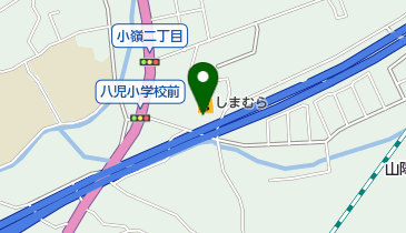 バースデイ 小嶺店の地図画像