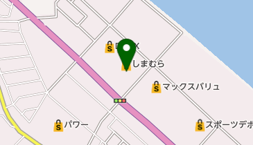 バースデイ 時津店の地図画像